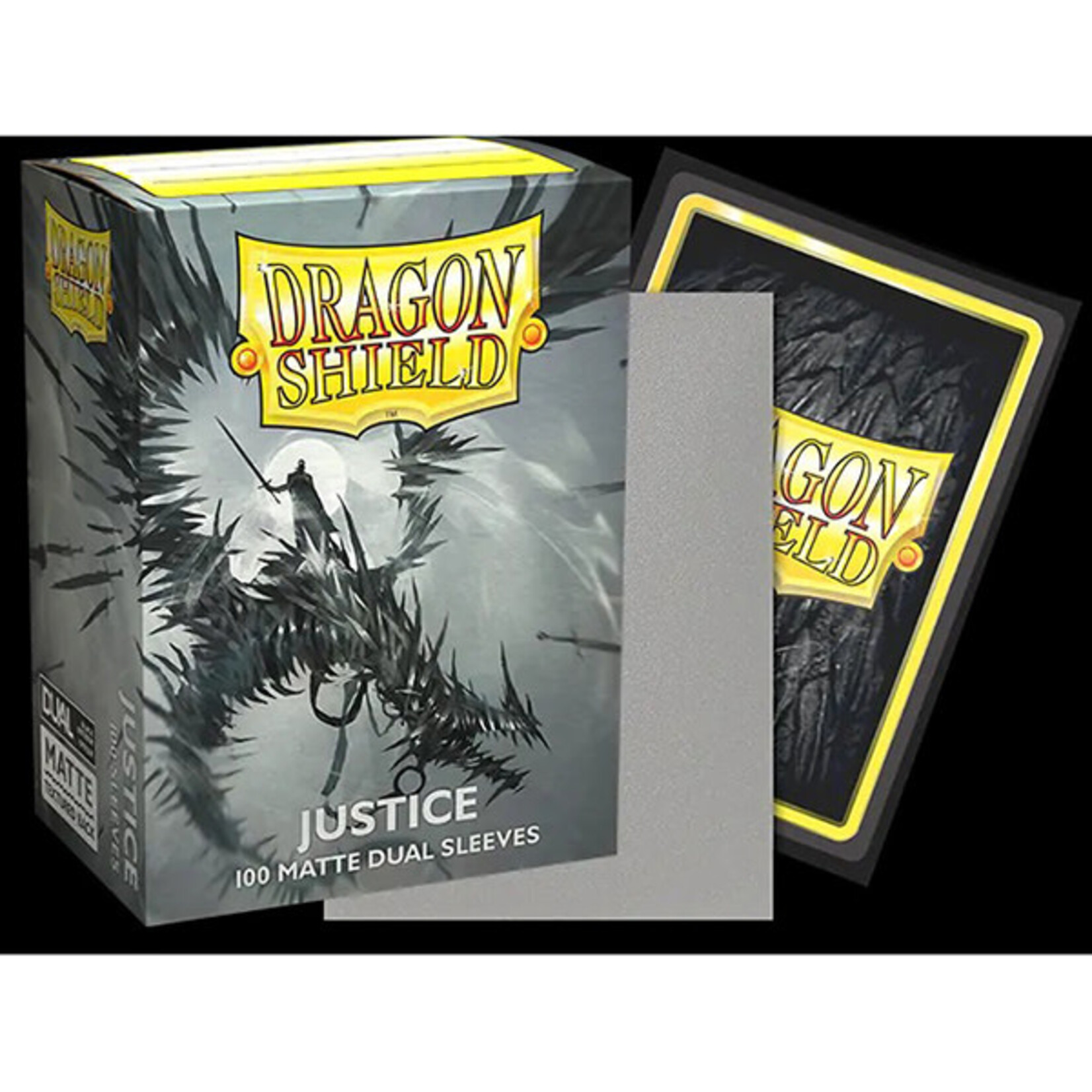 Dragon Shield - Standard Sleeves - Matte Dual - Justice Anima Gladius