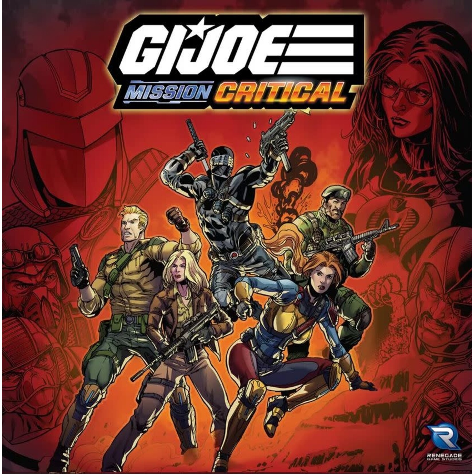 G.I. JOE: Mission Critical Board Game Dragon Cache Game