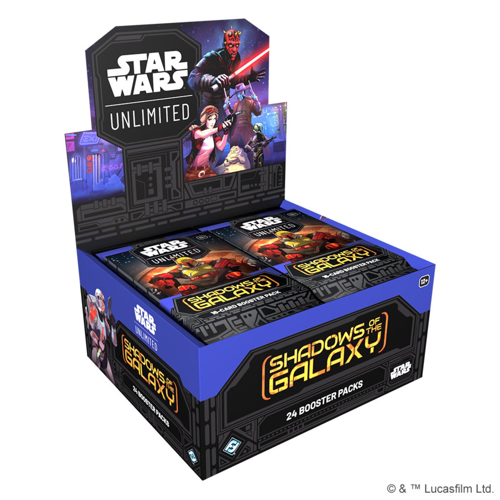 Fantasy Flight Games Star Wars Unlimited: Shadows of the Galaxy Booster Box