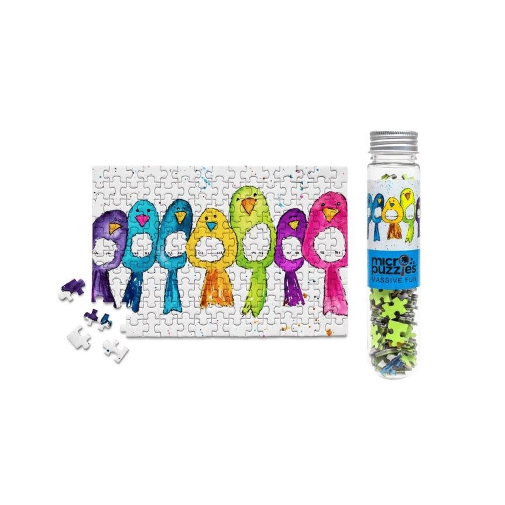 MicroPuzzles: Birds - 150 Piece Mini Jigsaw Puzzle