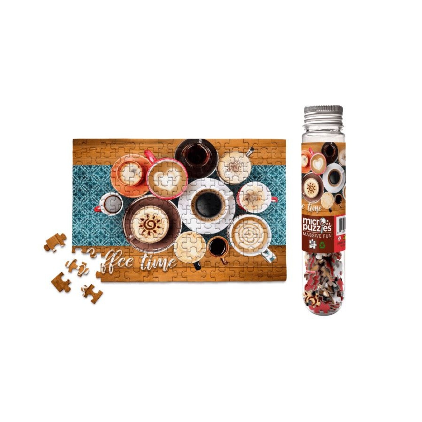 MicroPuzzles: Coffee Time - 150 Piece Mini Jigsaw Puzzle