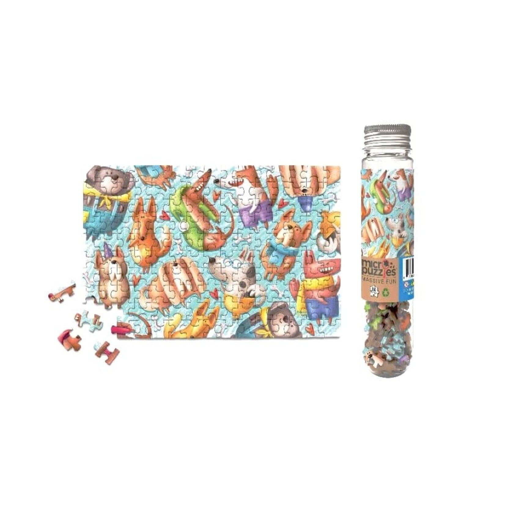 MicroPuzzles: Dog Gone It - 150 Piece Mini Jigsaw Puzzle