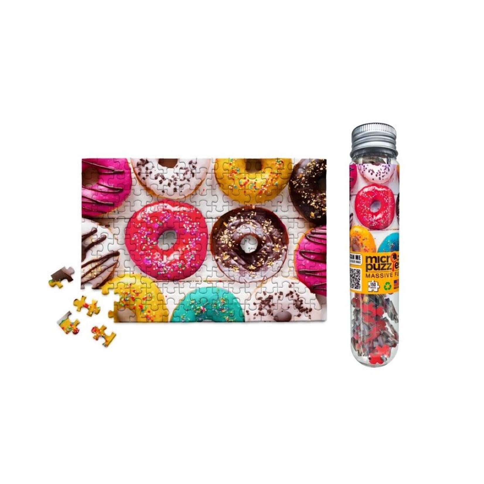 MicroPuzzles: Donuts - 150 Piece Mini Jigsaw Puzzle