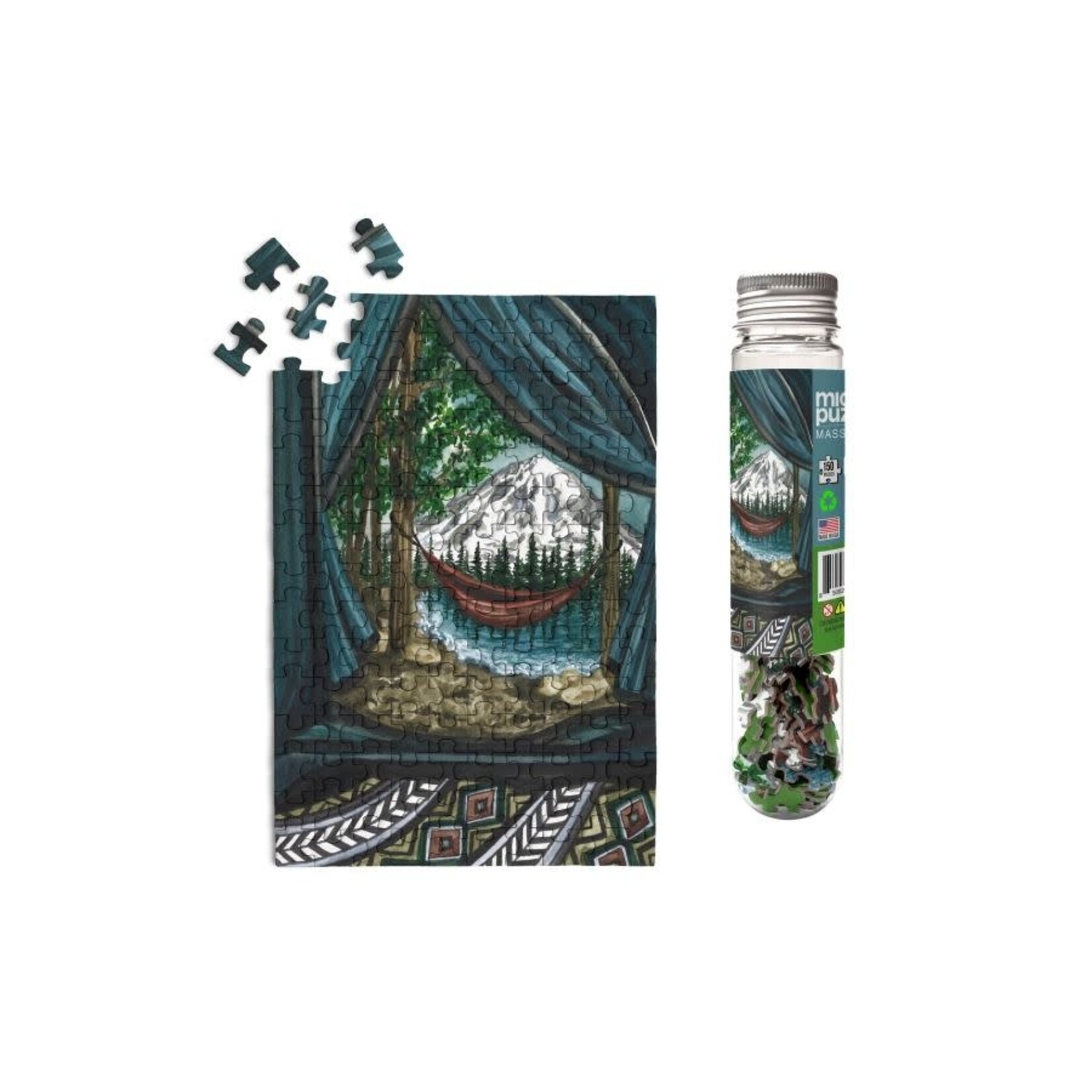 MicroPuzzles: Mt. Rainier National Park - 150 Piece Mini Jigsaw Puzzle