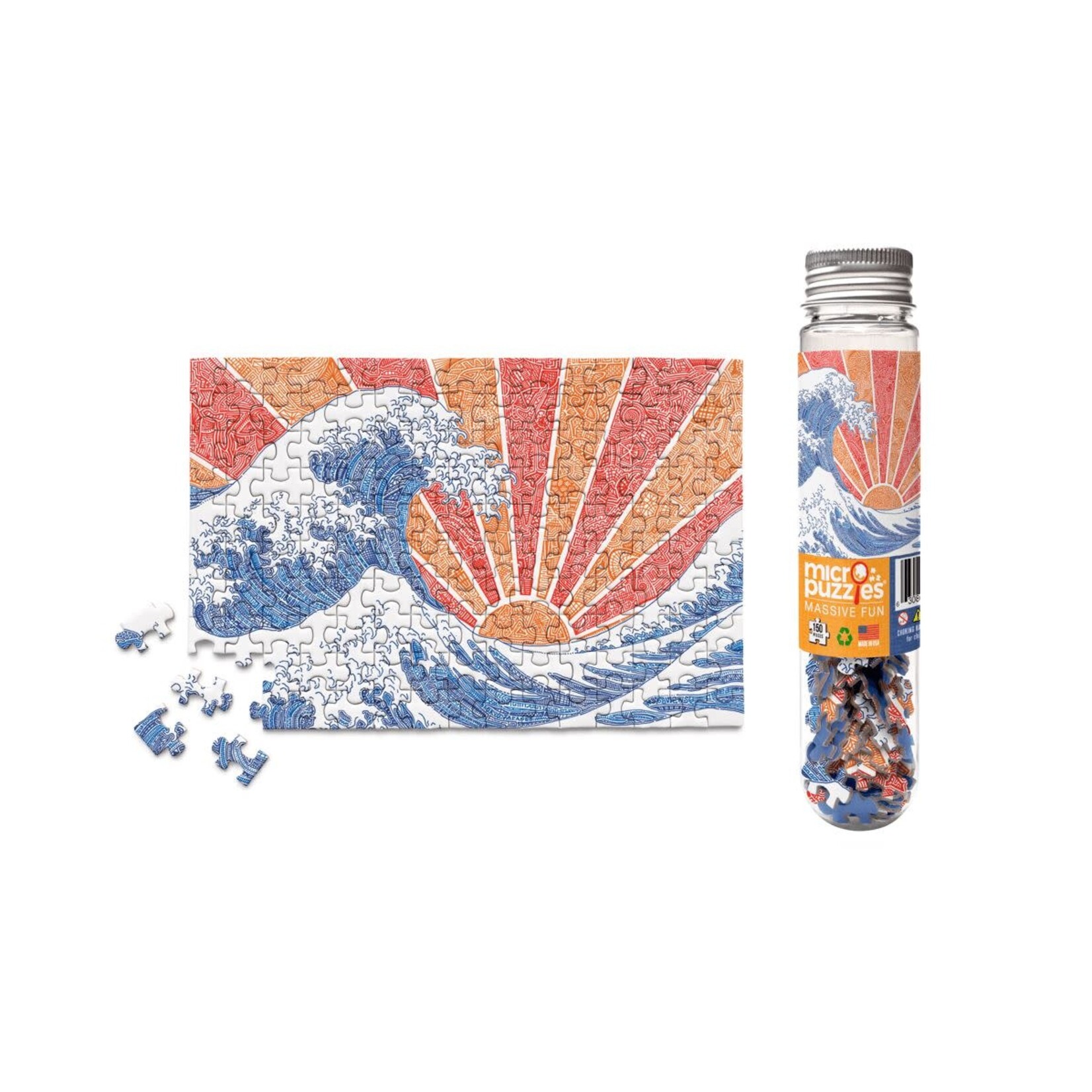 MicroPuzzles: Off California - Artist Viz - 150 Piece Mini Jigsaw Puzzle