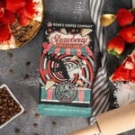 Bones Coffee Bones Coffee: Strawberry Cheesecake 12 oz Ground Coffee