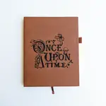 Vegan Leather Journal: Once Upon A Time