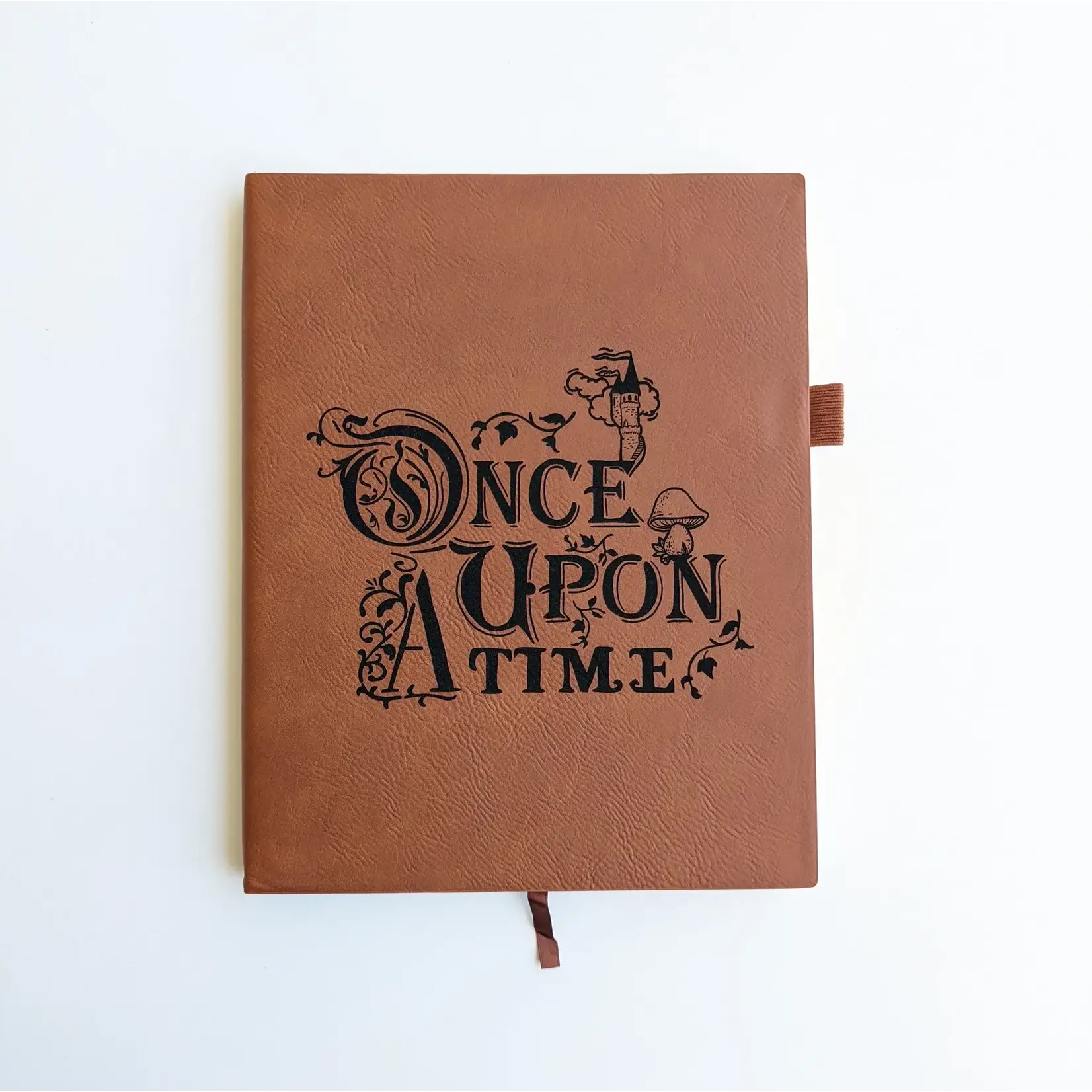 Vegan Leather Journal: Once Upon A Time