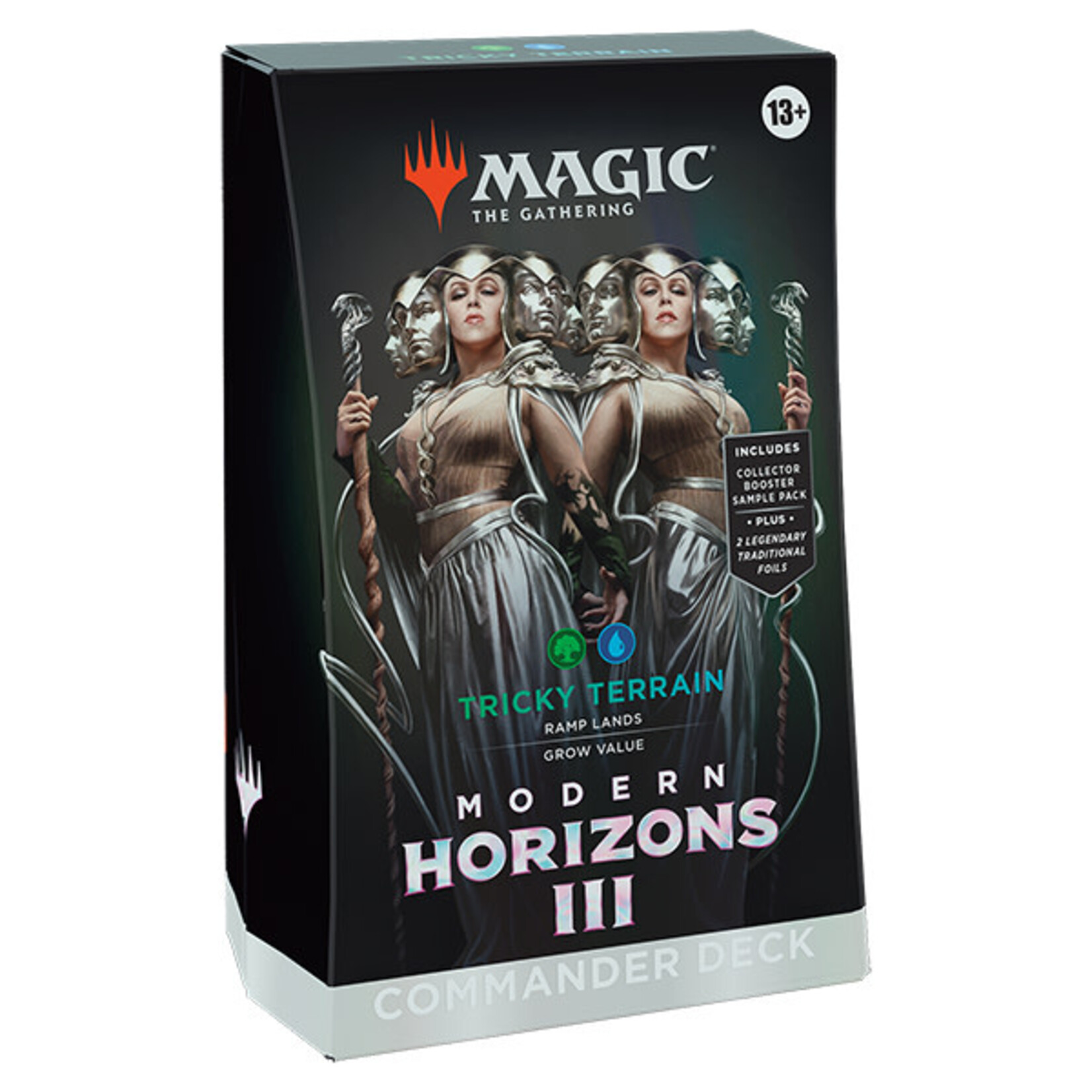 MTG: Modern Horizons 3 Tricky Terrain Commander Deck
