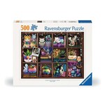Cubby Cats and Succulents 500 Piece Puzzle