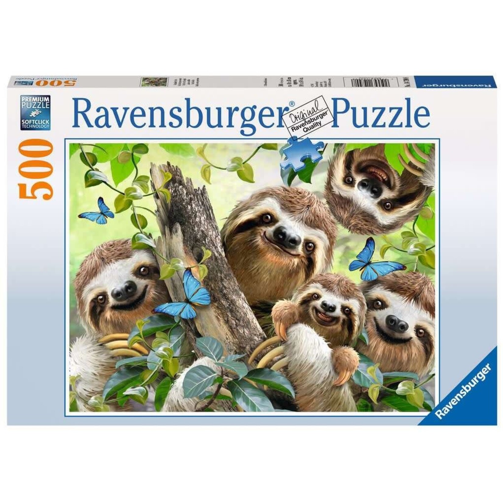 Sloth Selfie 500 Piece Puzzle