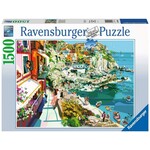 Romance in Cinque Terre 1500 Piece Puzzle