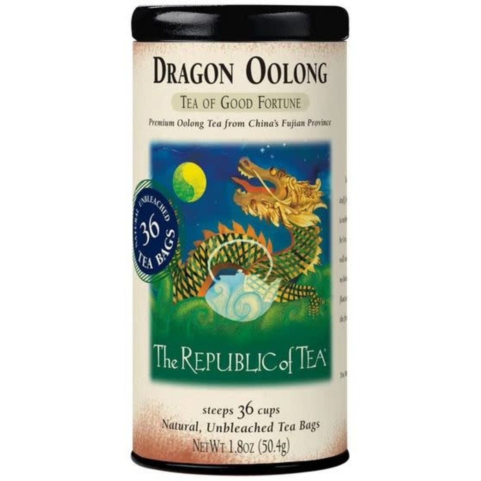 Tea: Dragon Oolong Tea (36 Tea Bags)