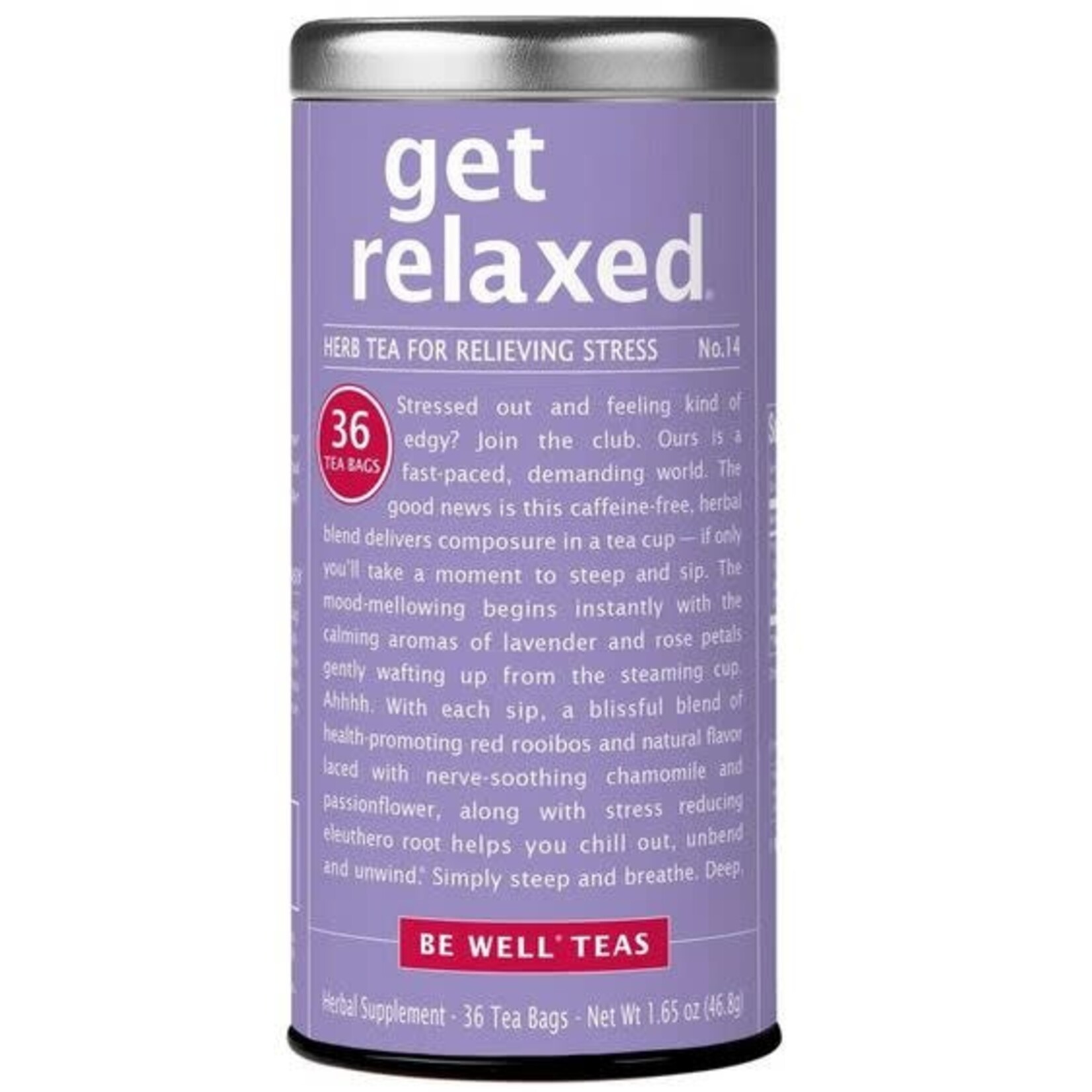 Tea: get relaxed No.14 Red Tea (36 Tea Bags)