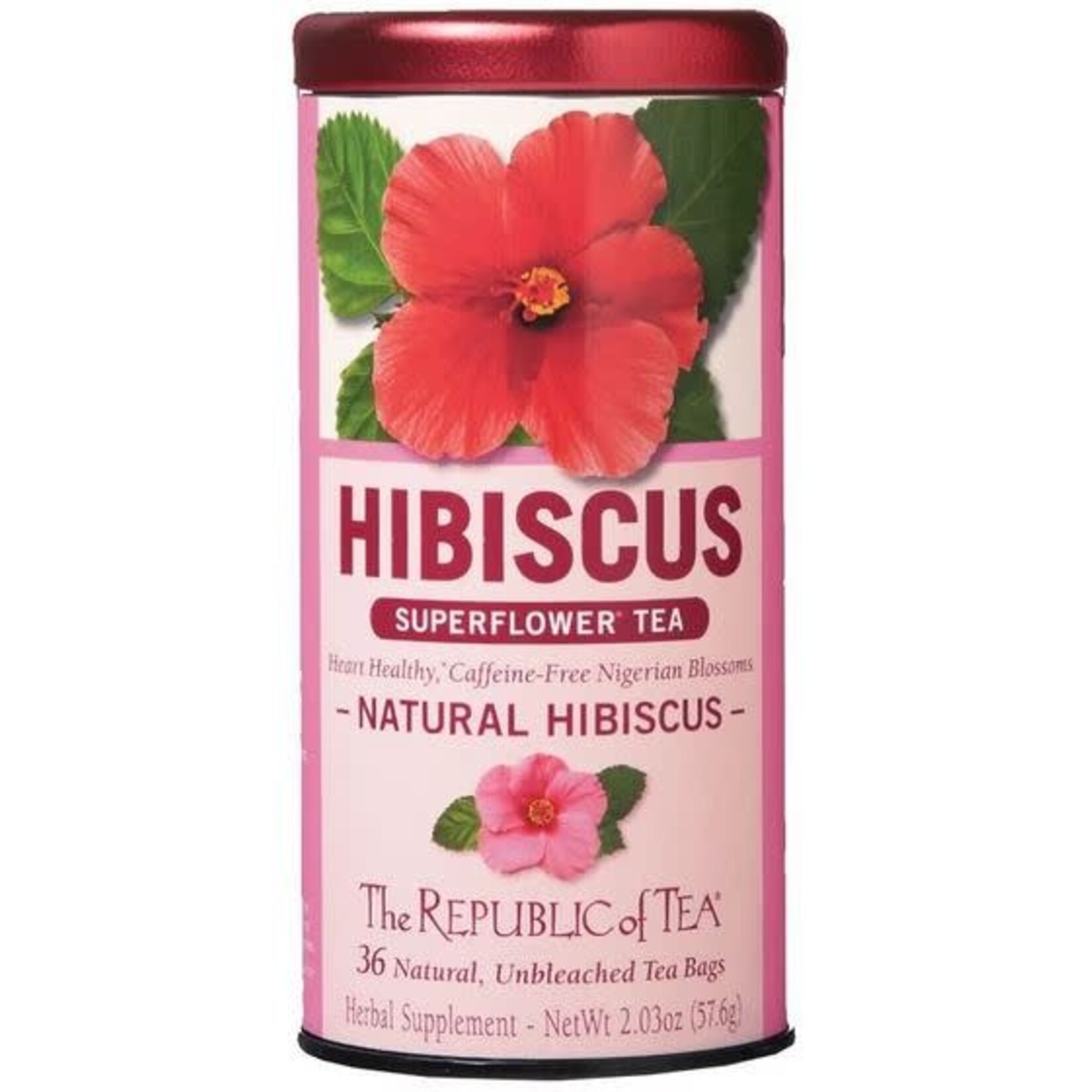 Tea: Natural Hibiscus Tea (36 Tea Bags)