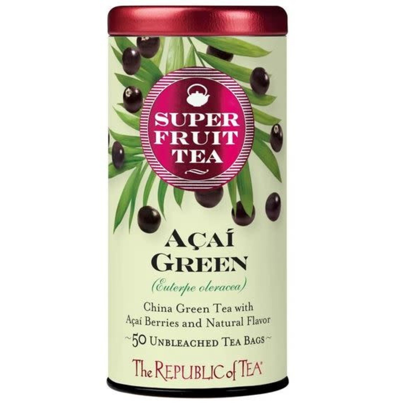 The Republic of Tea Tea: Organic Acai Green Tea (50 Tea Bags)