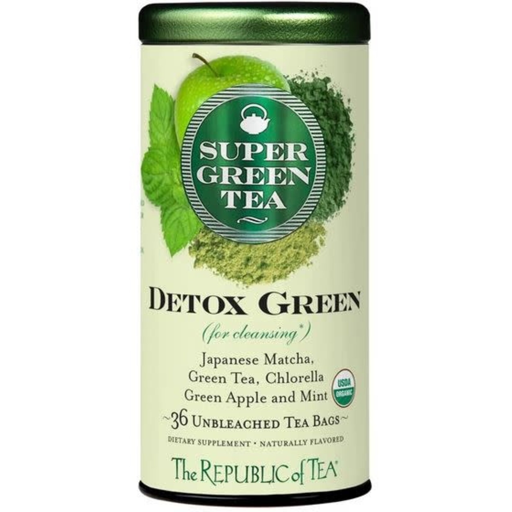 Tea: Organic SuperGreen Detox Green Tea (36 Tea Bags)