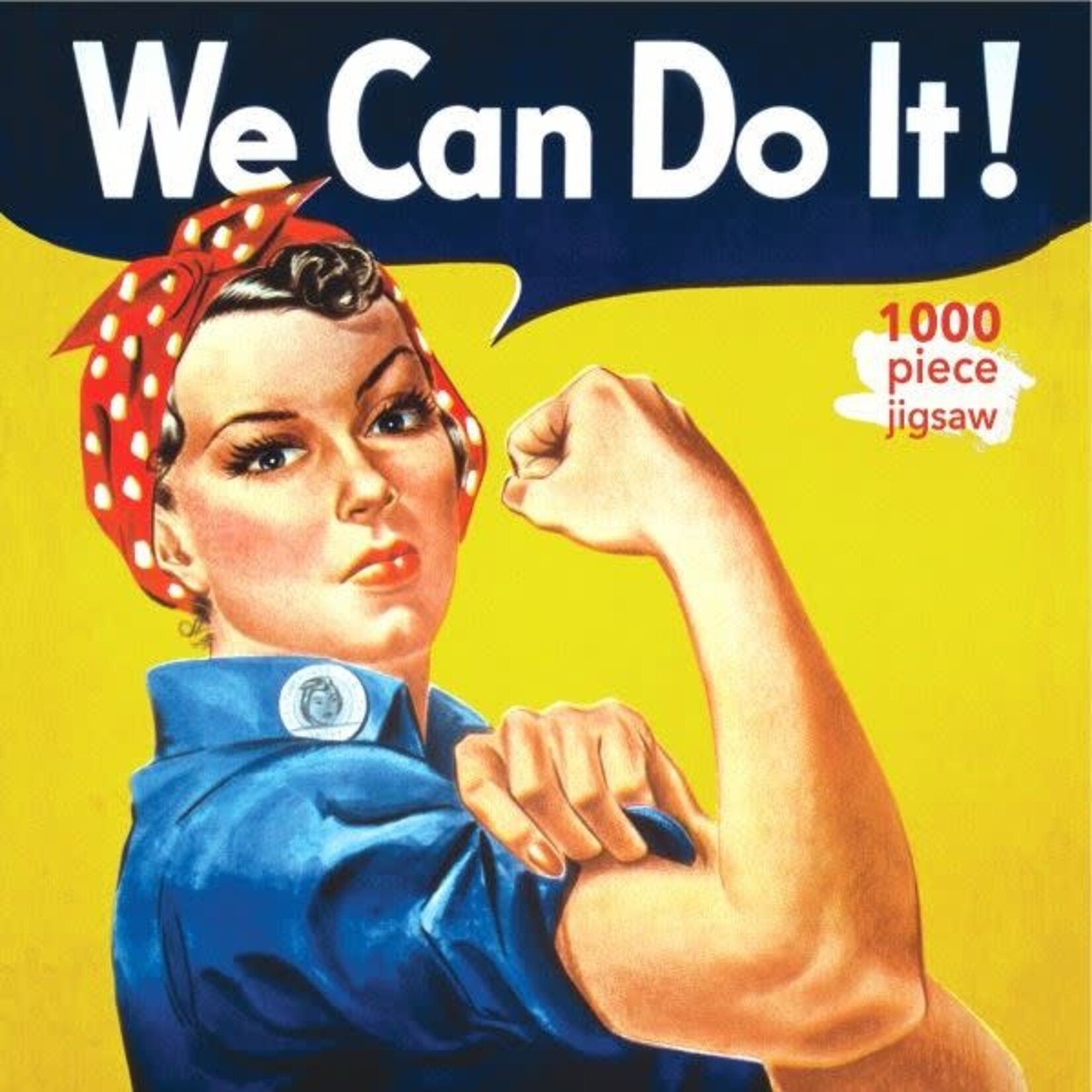 We Can Do It (Rosie Riveter) 1000 Piece Puzzle Dragon Cache Game
