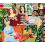 Jane Austen's Book Club 1000 Piece Puzzle Dragon Cache Game