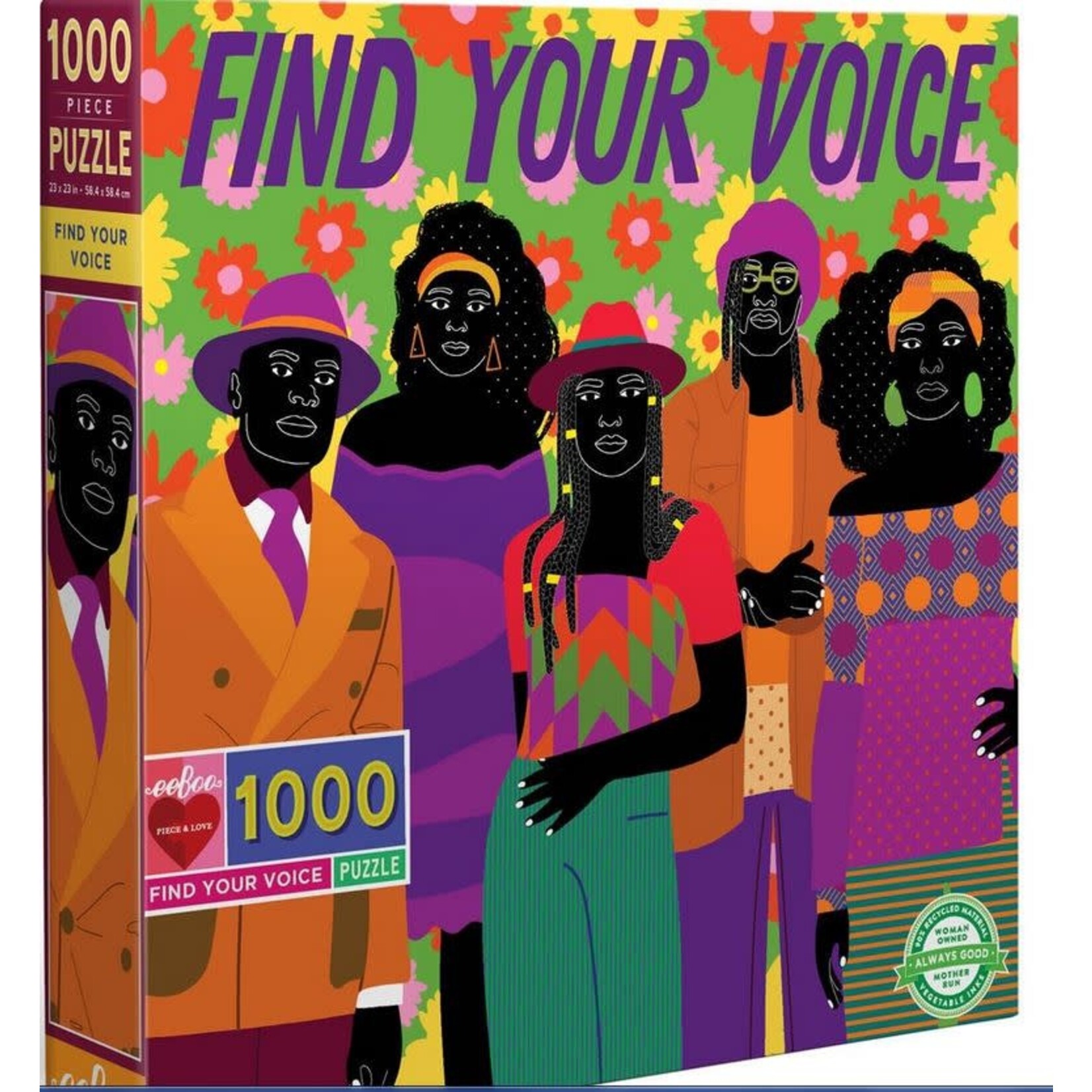 Find Your Voice 1000 Piece Puzzle Dragon Cache Game