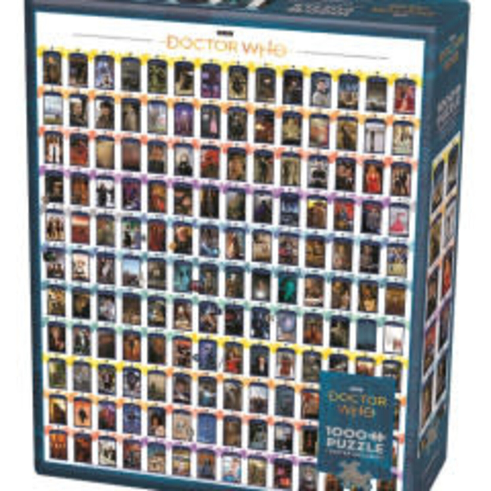 Doctor Who: Episode Guide 1000 Piece Puzzle Dragon Cache Game