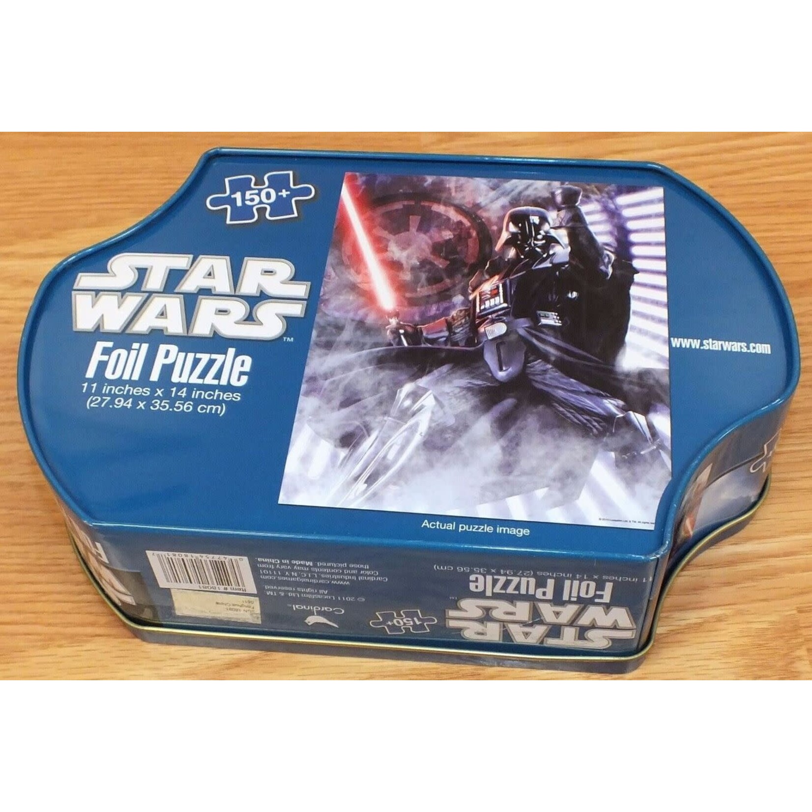 #18816 Star Wars Darth Vader Foil 150 Piece Puzzle: Dragon Cache Used Game