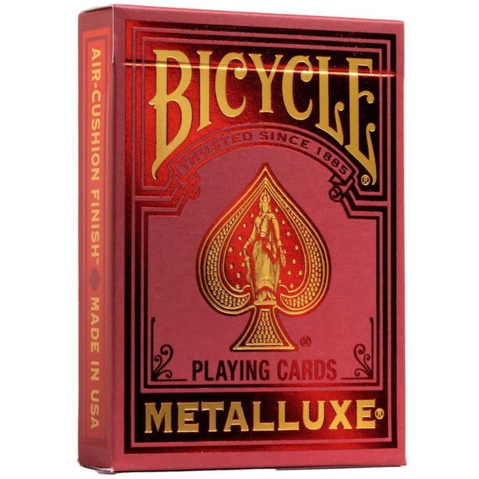 Playing Cards: Bicycle - Metalluxe Red