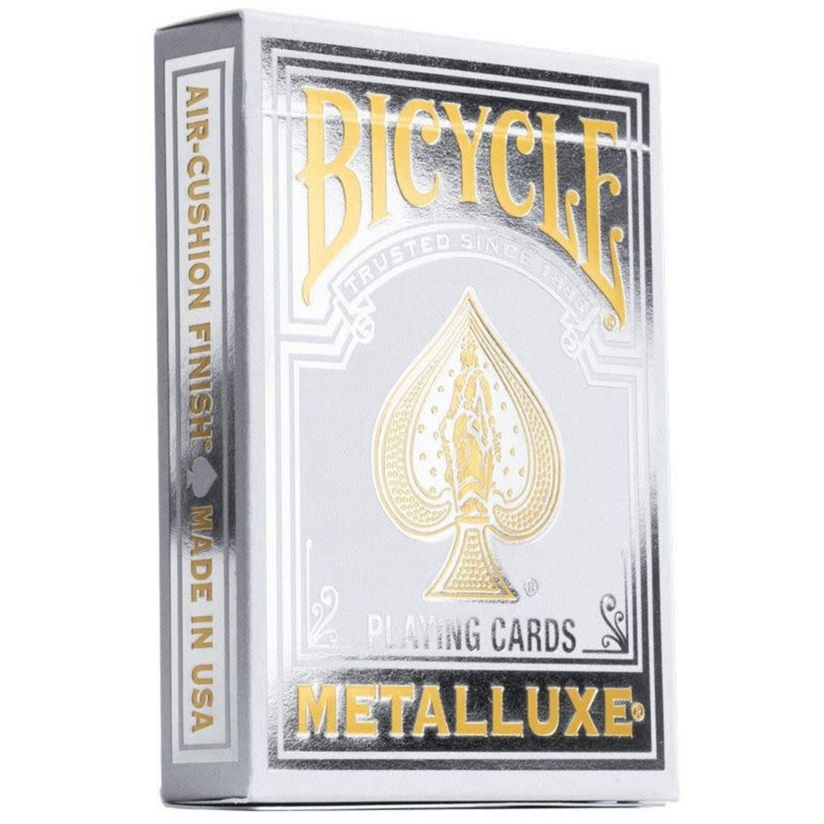 Playing Cards: Bicycle - Metalluxe Silver