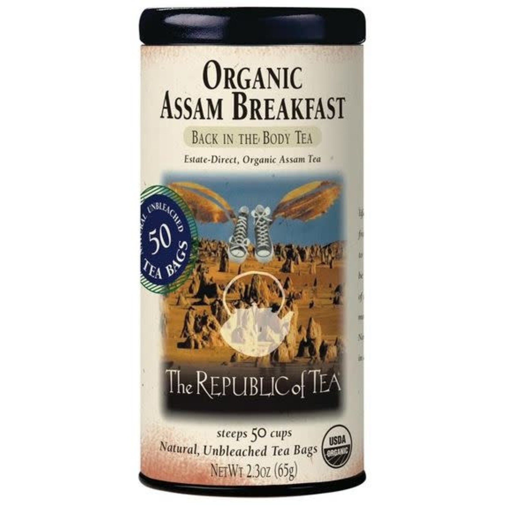 Tea: Organic Assam Breakfast Black Tea (50 Tea Bags)