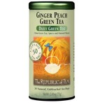The Republic of Tea Tea: Ginger Peach Green Tea (50 Tea Bags)