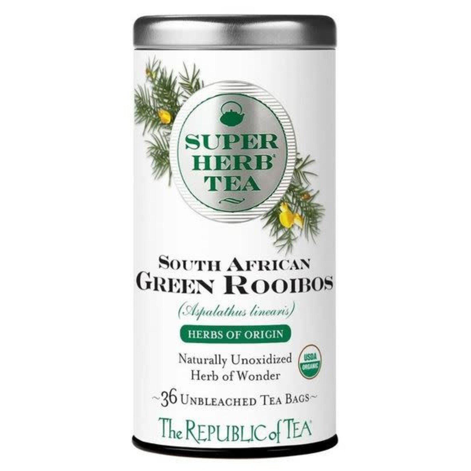 The Republic of Tea Tea: South African Green Rooibos Tea (36 Tea Bags)