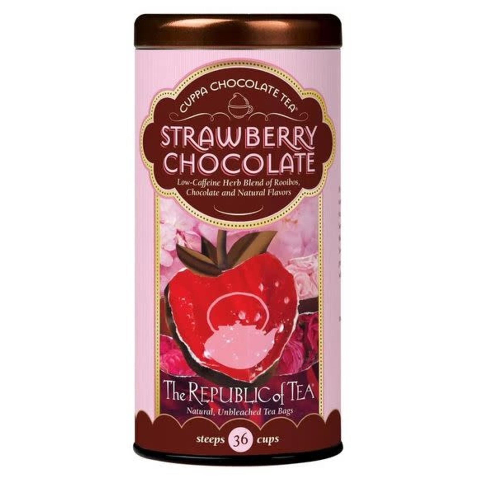 Tea: Strawberry Chocolate Red Tea (36 Tea Bags)