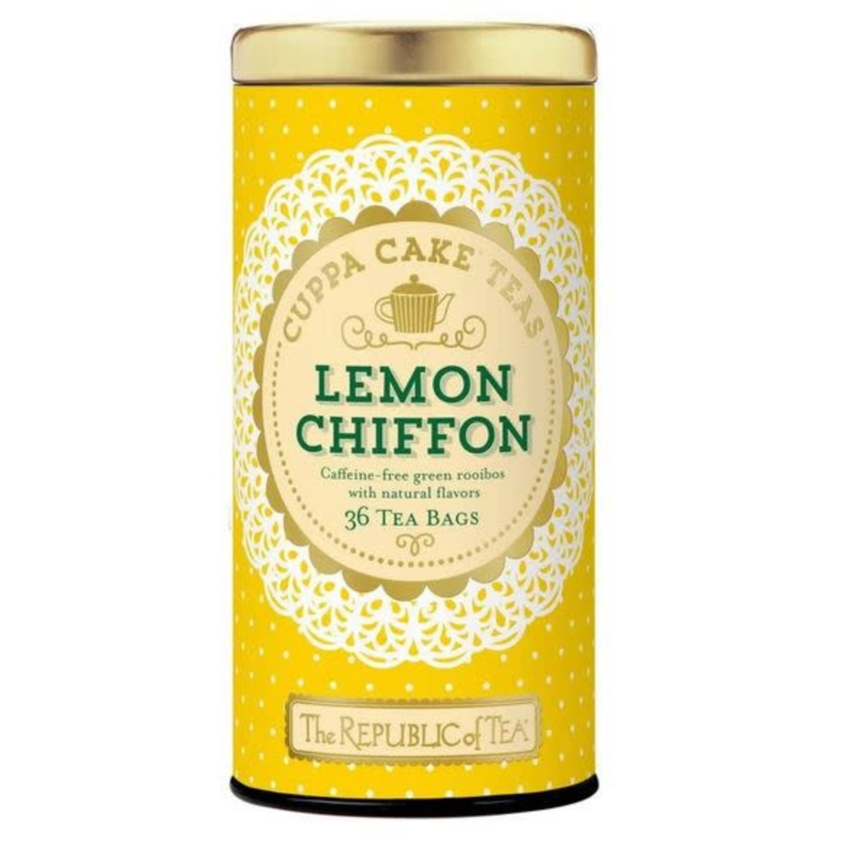 The Republic of Tea Tea: Lemon Chiffon Cuppa Cake Tea (36 Tea Bags)
