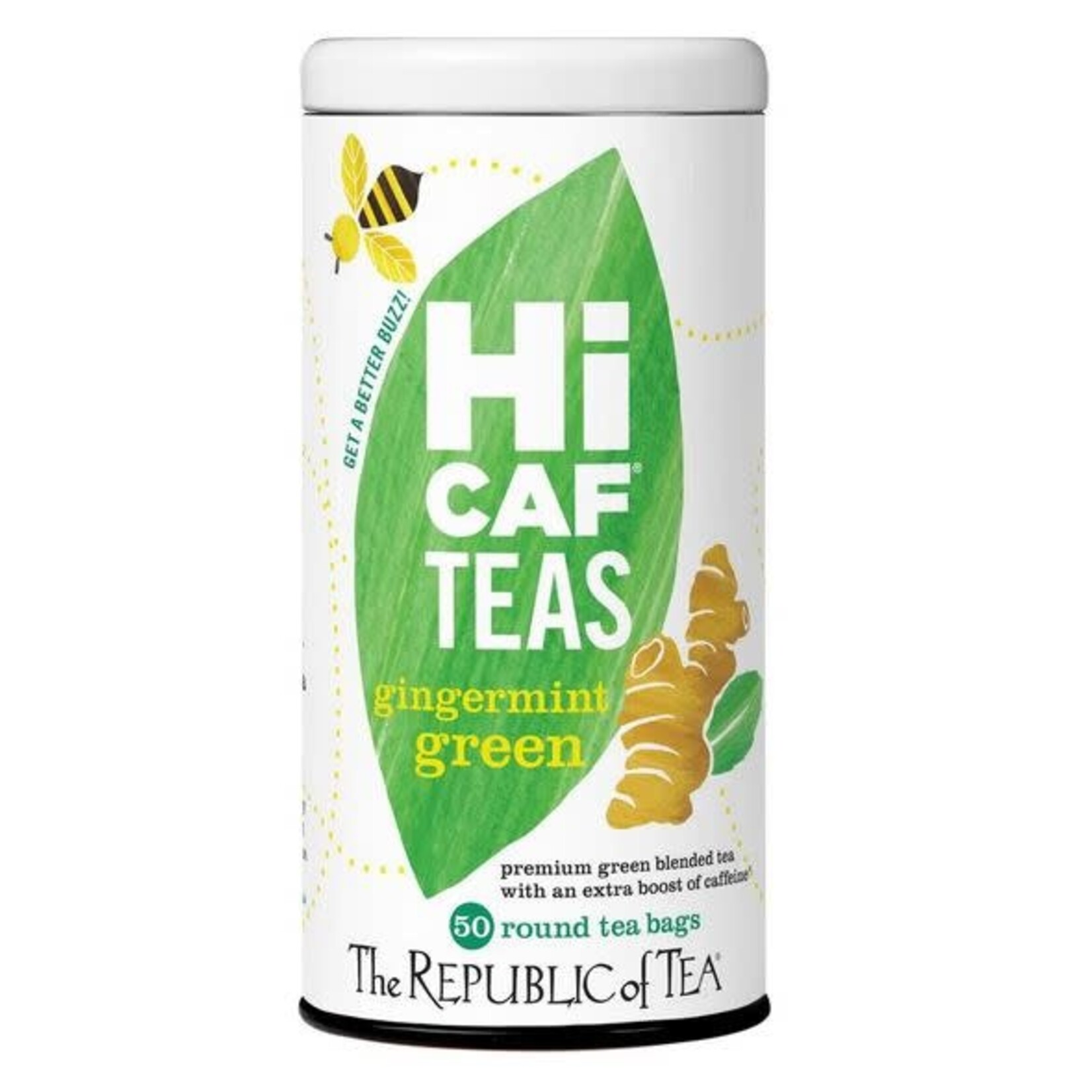 Tea: Hi Caf Ginger Mint Green Tea (50 Tea Bags)