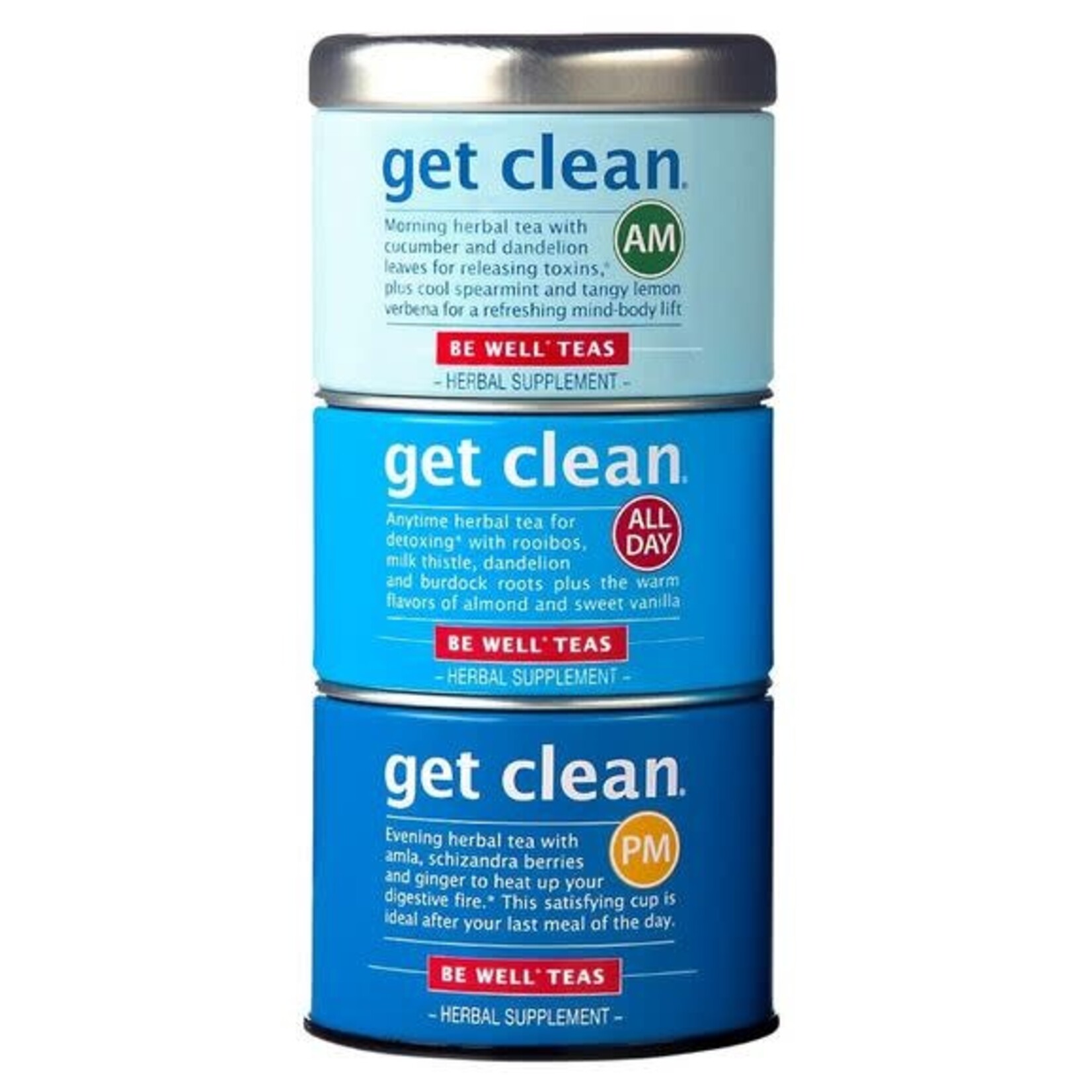 Tea: Cleanse Tea Stackable Tin (42 Tea Bags)