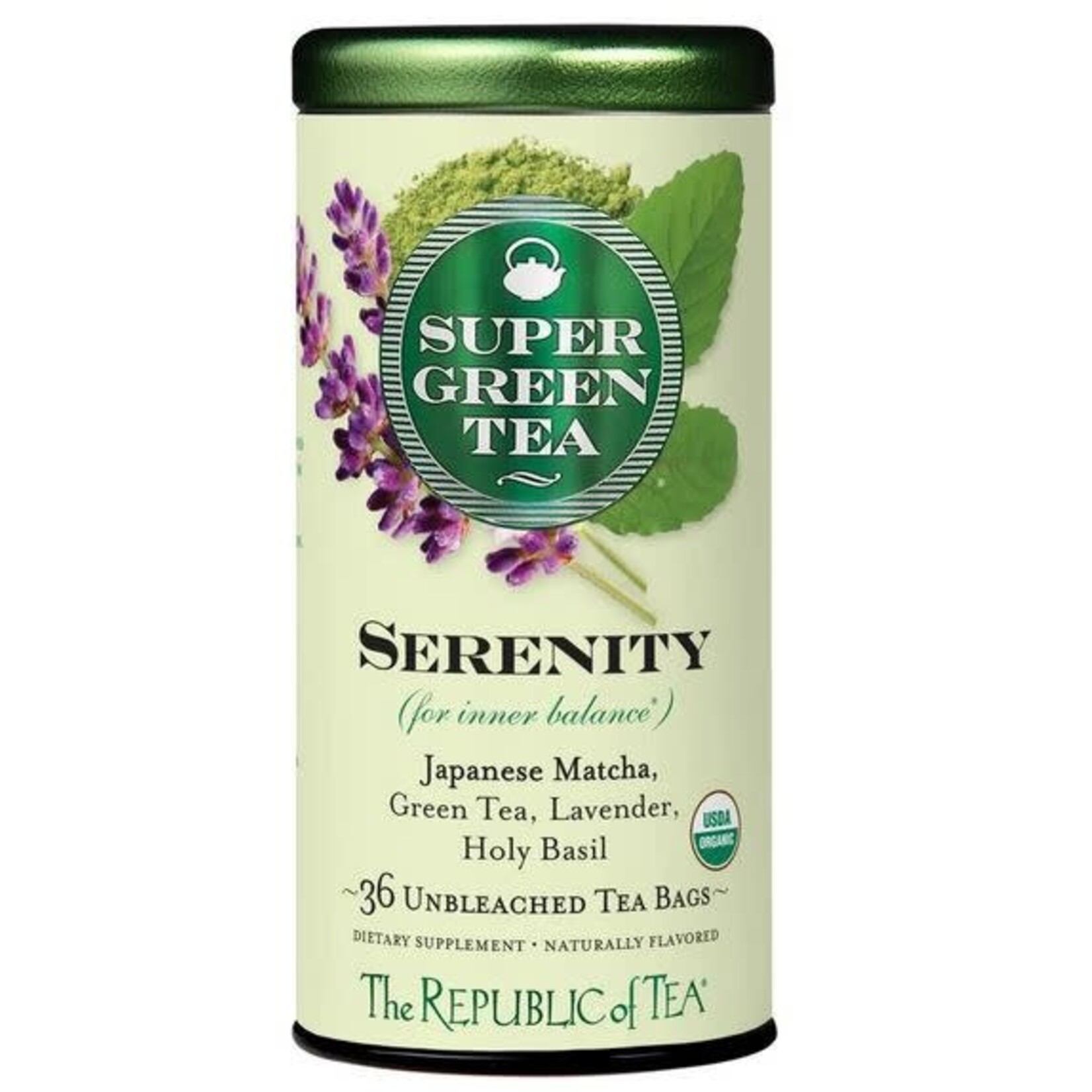 Tea: Organic Serenity Green Tea (36 Tea Bags)