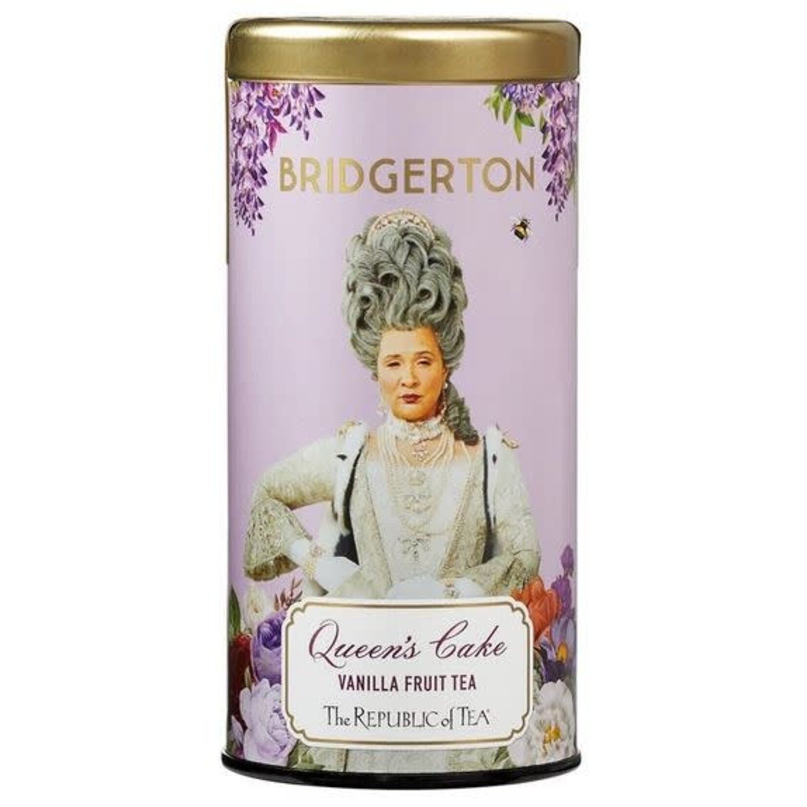 The Republic of Tea Tea: Queen's Cake Vanilla Fruit Tea (36 Tea Bags)