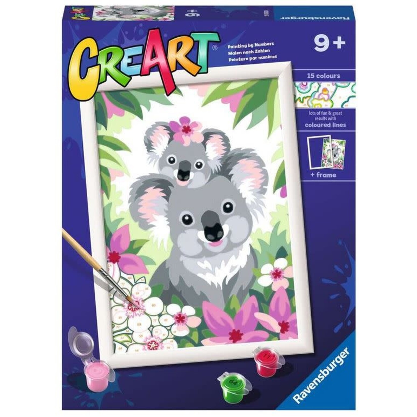 CreArt: Koala Cuties 7x10 Paint by Number