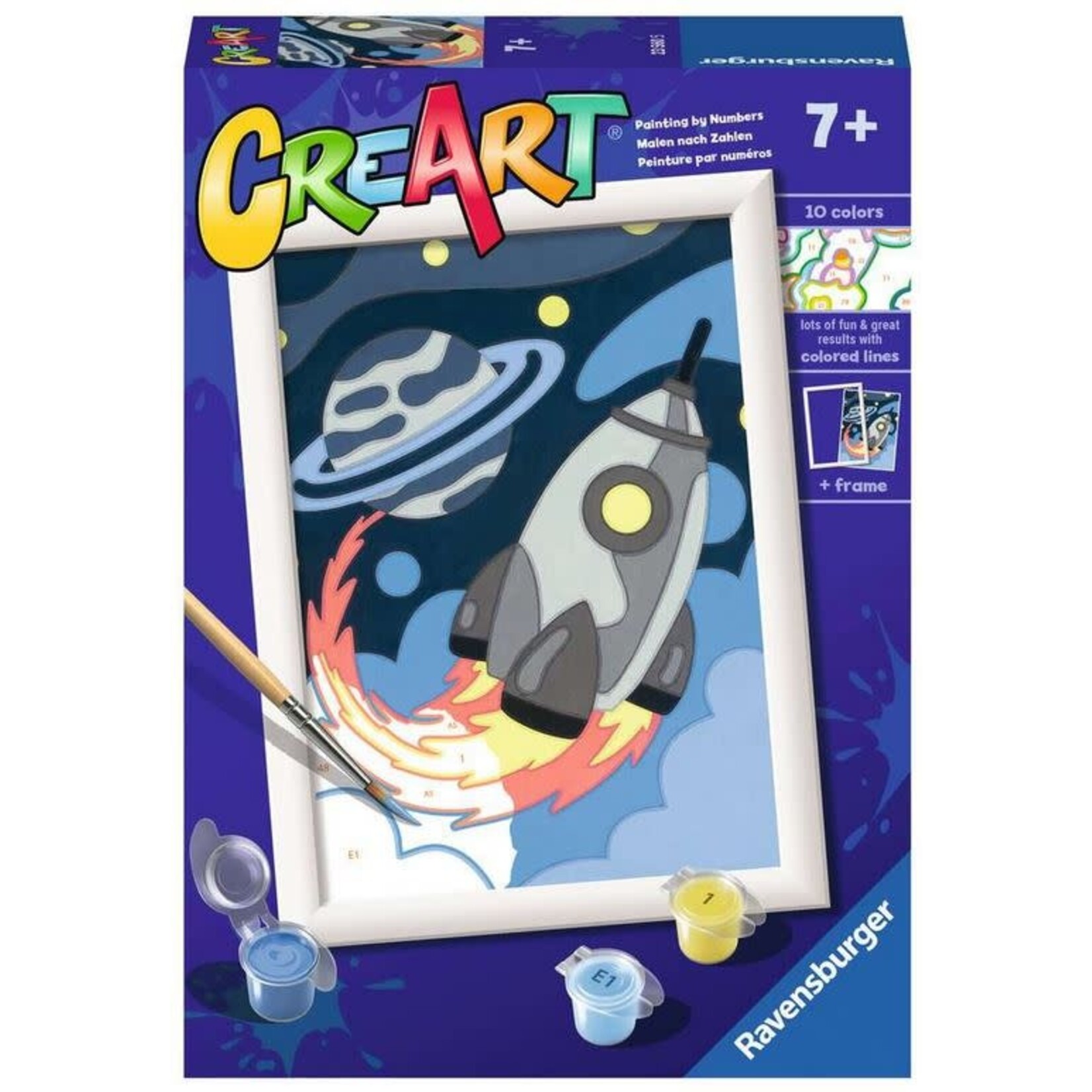 CreArt: Space Explorer 5x7 Paint by Number