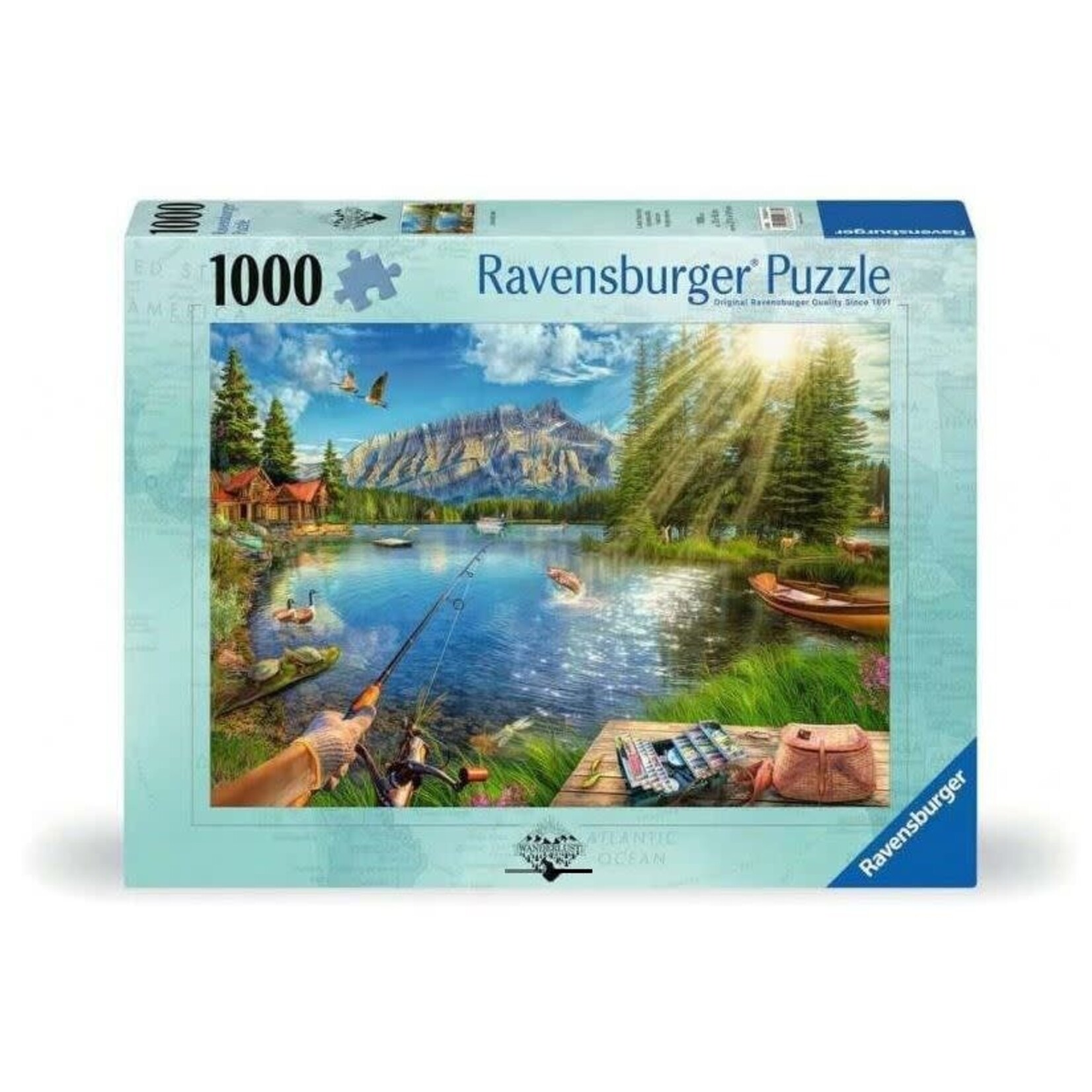 Life at the Lake 1000 Piece Puzzle
