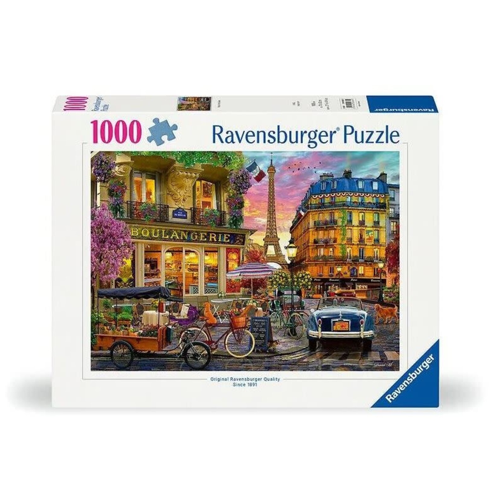 Paris in the Dawn 1000 Piece Puzzle