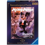 Disney Vault: Mickey Musical Revue 1000 Piece Puzzle Dragon Cache Game
