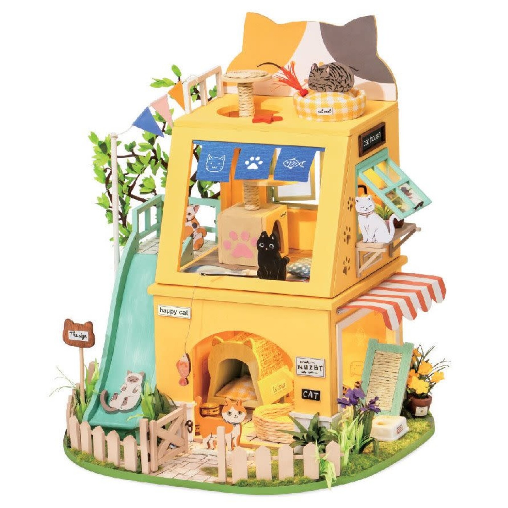 Miniature House Kit - Cat House