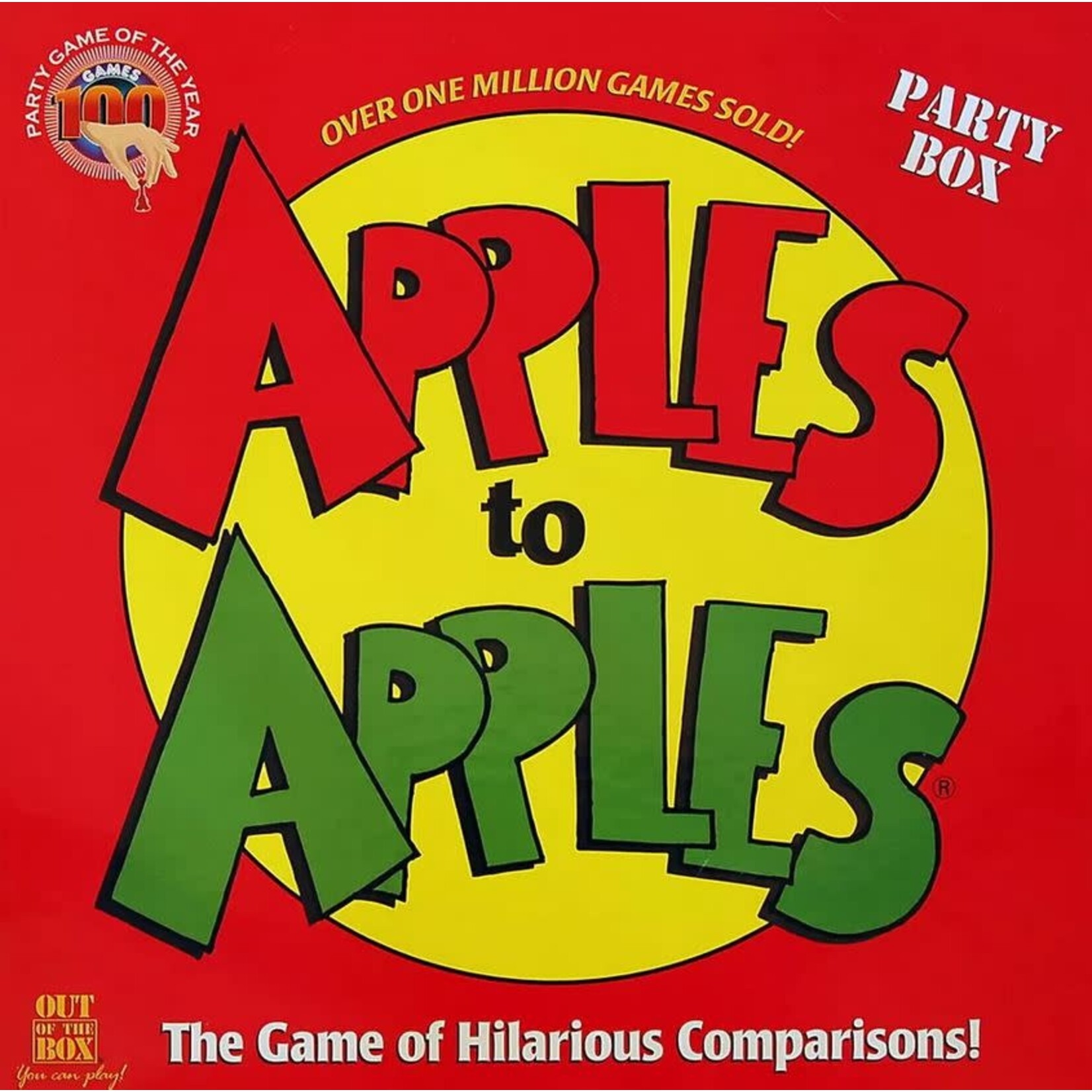 #18849 Apples to Apples Party Box Dragon Cache Used Game