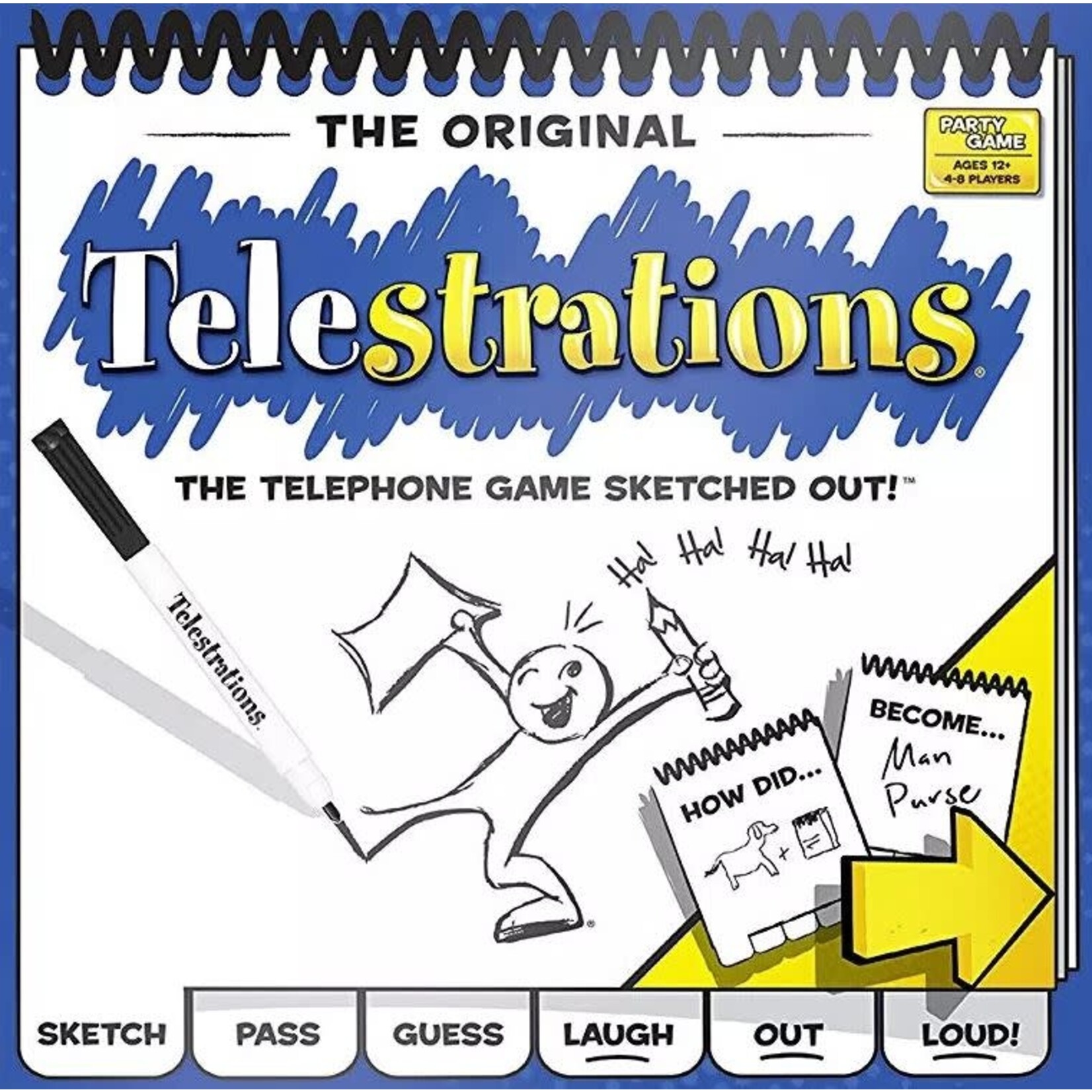 #18852 Telestrations Dragon Cache Used Game