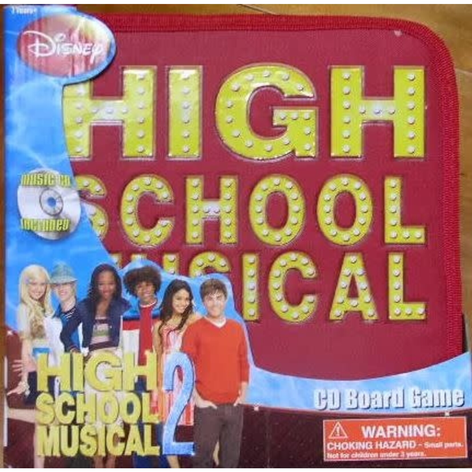 #18880 High School Musical 2 CD Board Game Dragon Cache Used Game