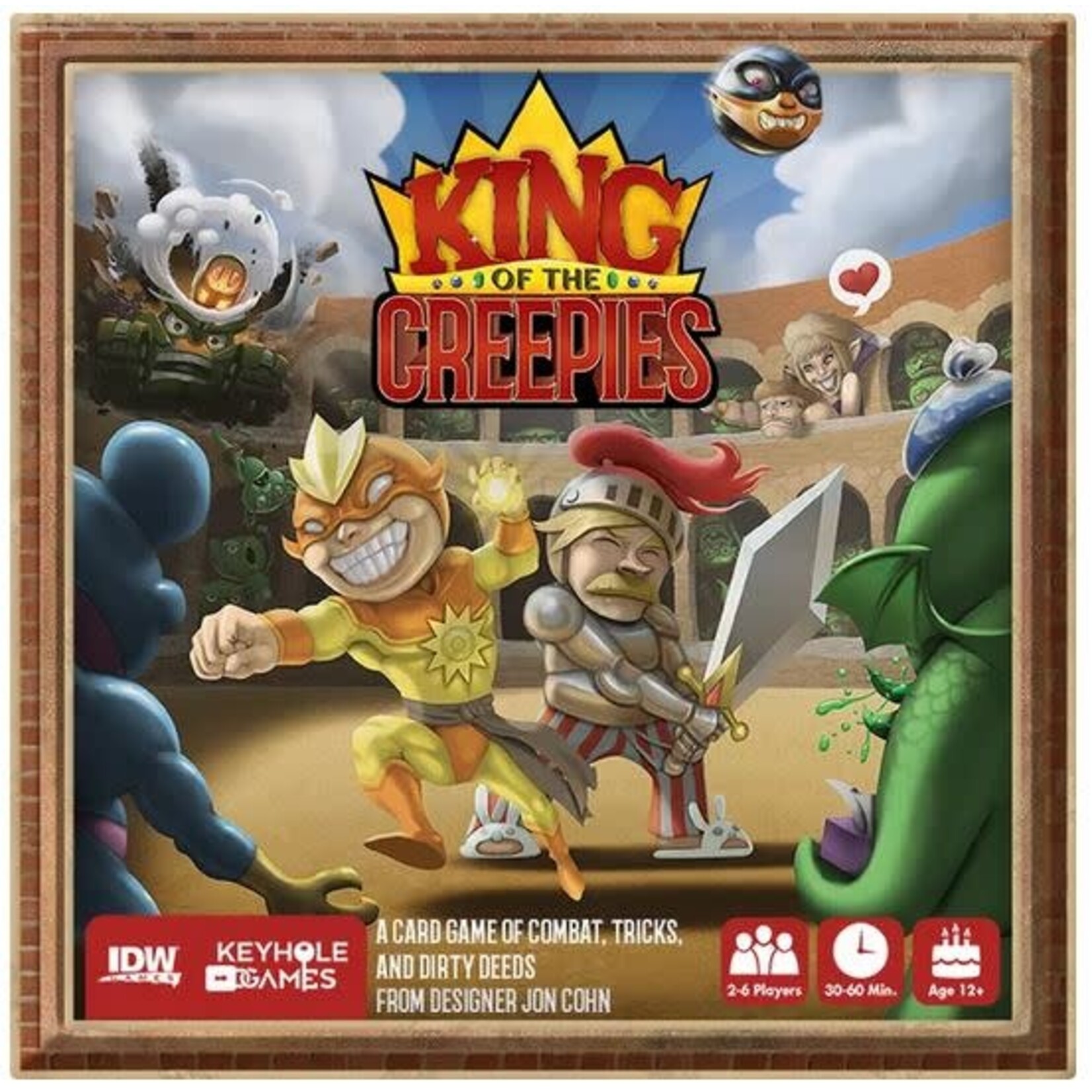 #18914 King of the Creepies Dragon Cache Used Game