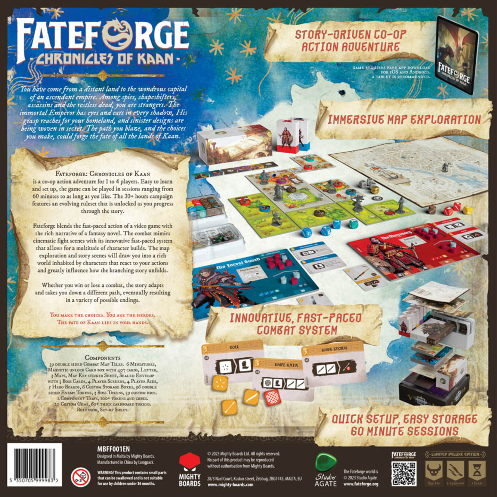 Mighty Boards Fateforge: Chronicles of Kaan Limited Deluxe Edition Bundle (All Sales Final)