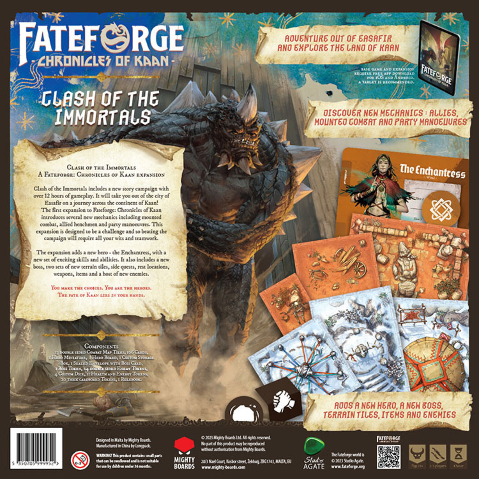 Mighty Boards Fateforge: Chronicles of Kaan Limited Deluxe Edition Bundle (All Sales Final)