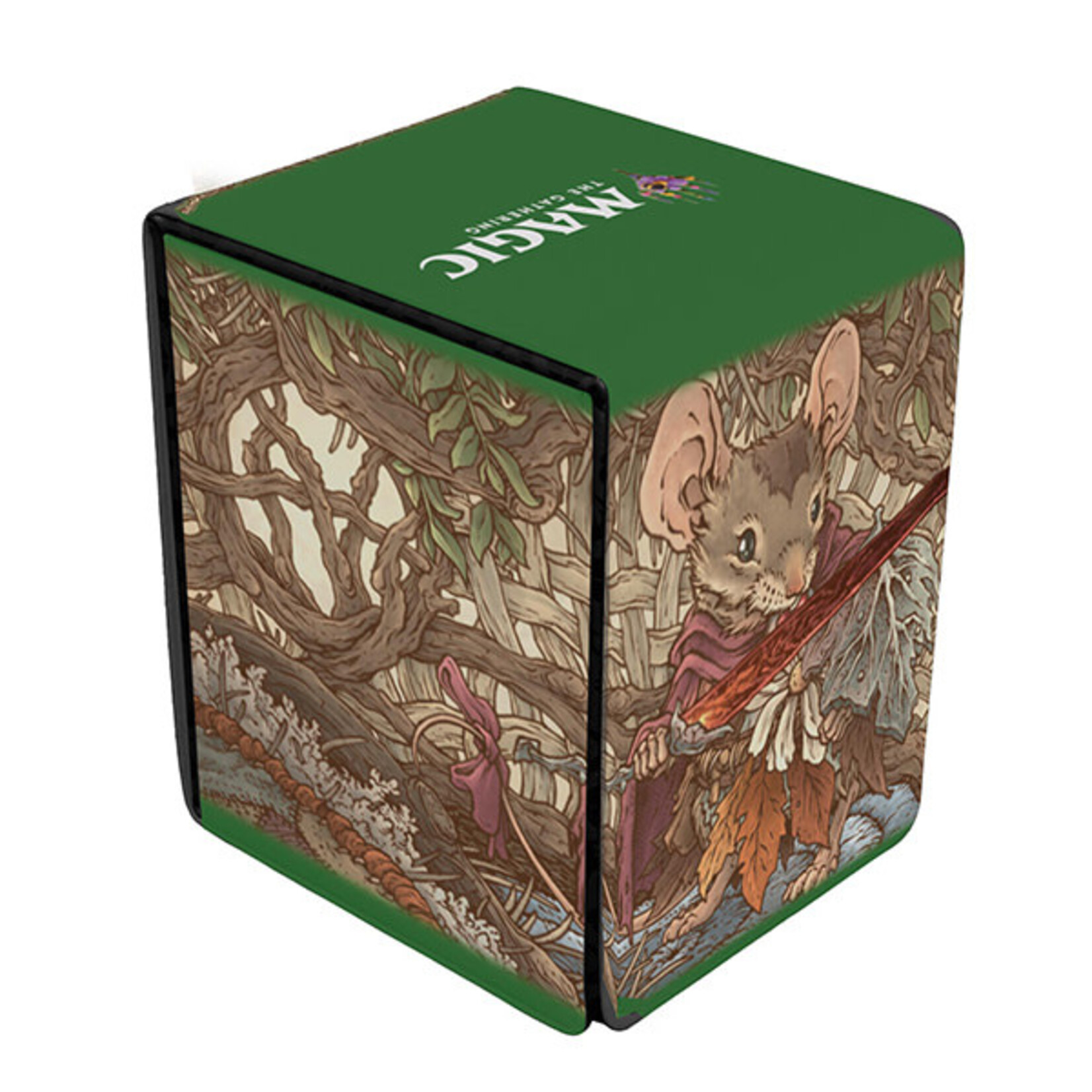 Deckbox: Alcove Flip 100+ MTG- Bloomburrow- Mabel, Heir to Cragflame, Showcase